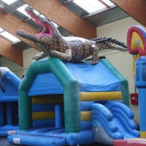Structure Gonflable "LA CROCODILE SLIDE"