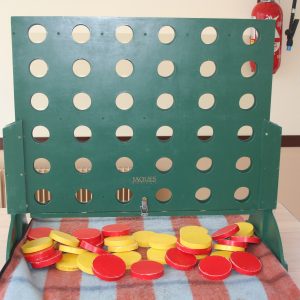 Jeu en bois "LE PUISSANCE 4"  (jeu dit "rapide")