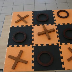 Jeu en bois "LE MORPION"  (jeu dit "rapide")