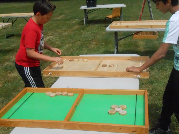 Jeu en bois "LE PASS TRAPP"  (jeu dit "rapide")
