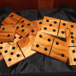 Jeu en bois" LES DOMINOS"  (jeu dit "lent")