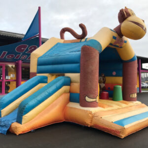 Structure Gonflable "LA MONKEY SLIDE"