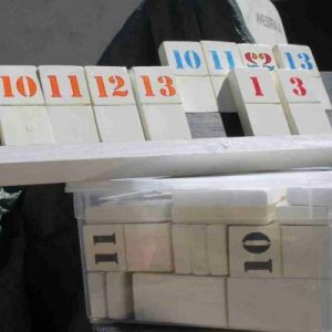 Jeu en bois "LE RUMMIKUB"  (jeu dit "lent")