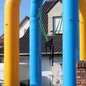 Structure gonflable sportive "LE TRAMPOLINE"