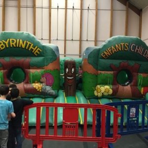 Structure gonflable "LE LABYRINTHE"