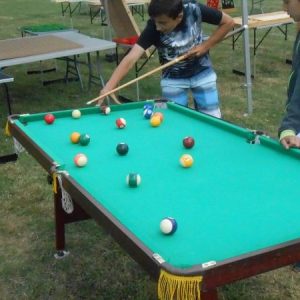 Jeu en bois "LE BILLARD AMERICAIN"(jeu dit "lent"impossible libre acces)