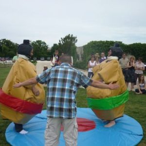 Structure Gonflable "LES SUMOS"