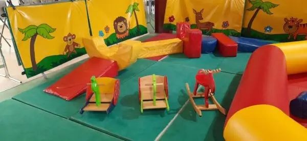Parc de STRUCTURES GONFLABLES POUR PETITS